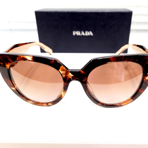 Prada Accessories - PRADA PR14WS SUNGLASSES 01R0A6 CARAMEL TORTOISE